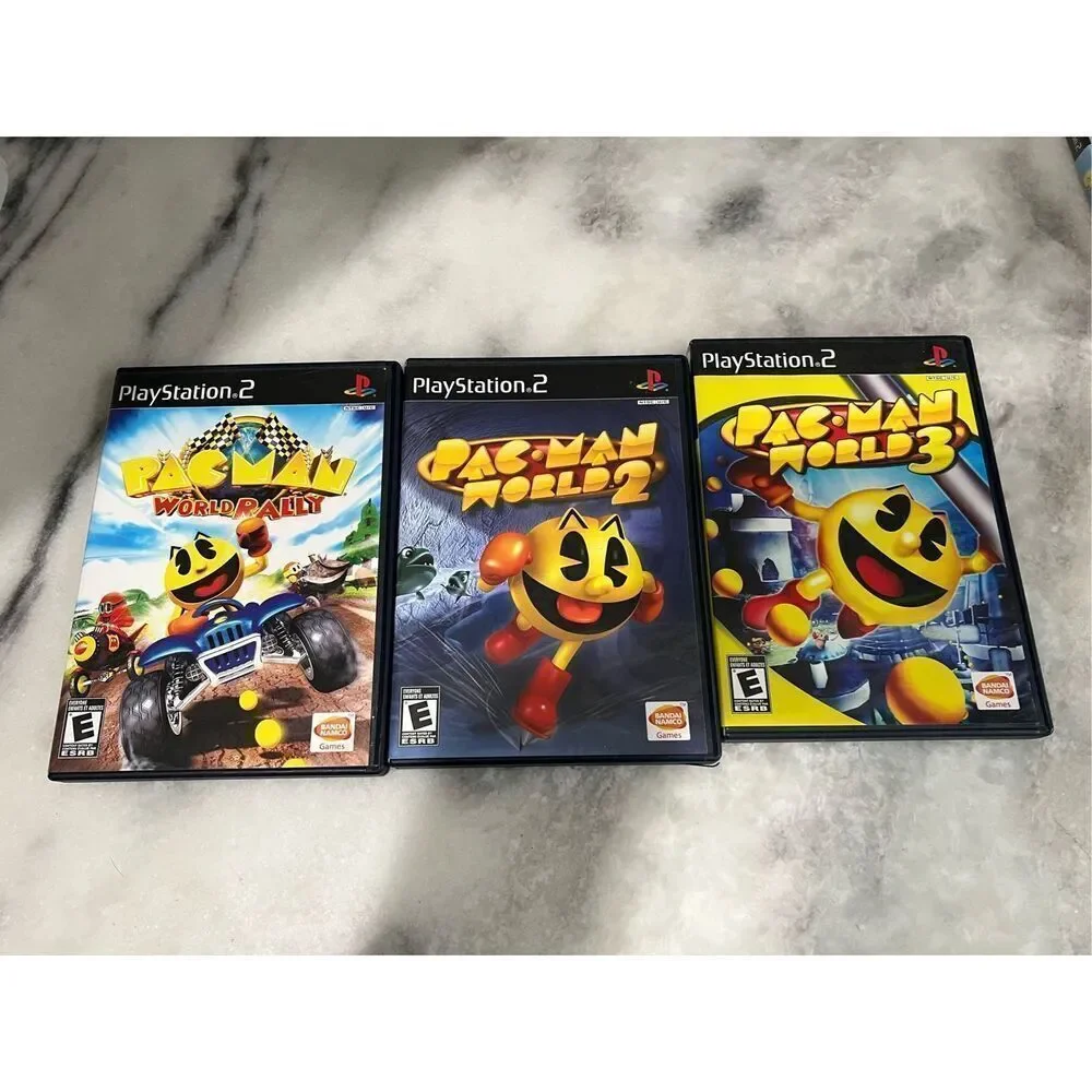 Pac-Man World Rally + Pac-Man World 2 + Pac-Man World 3